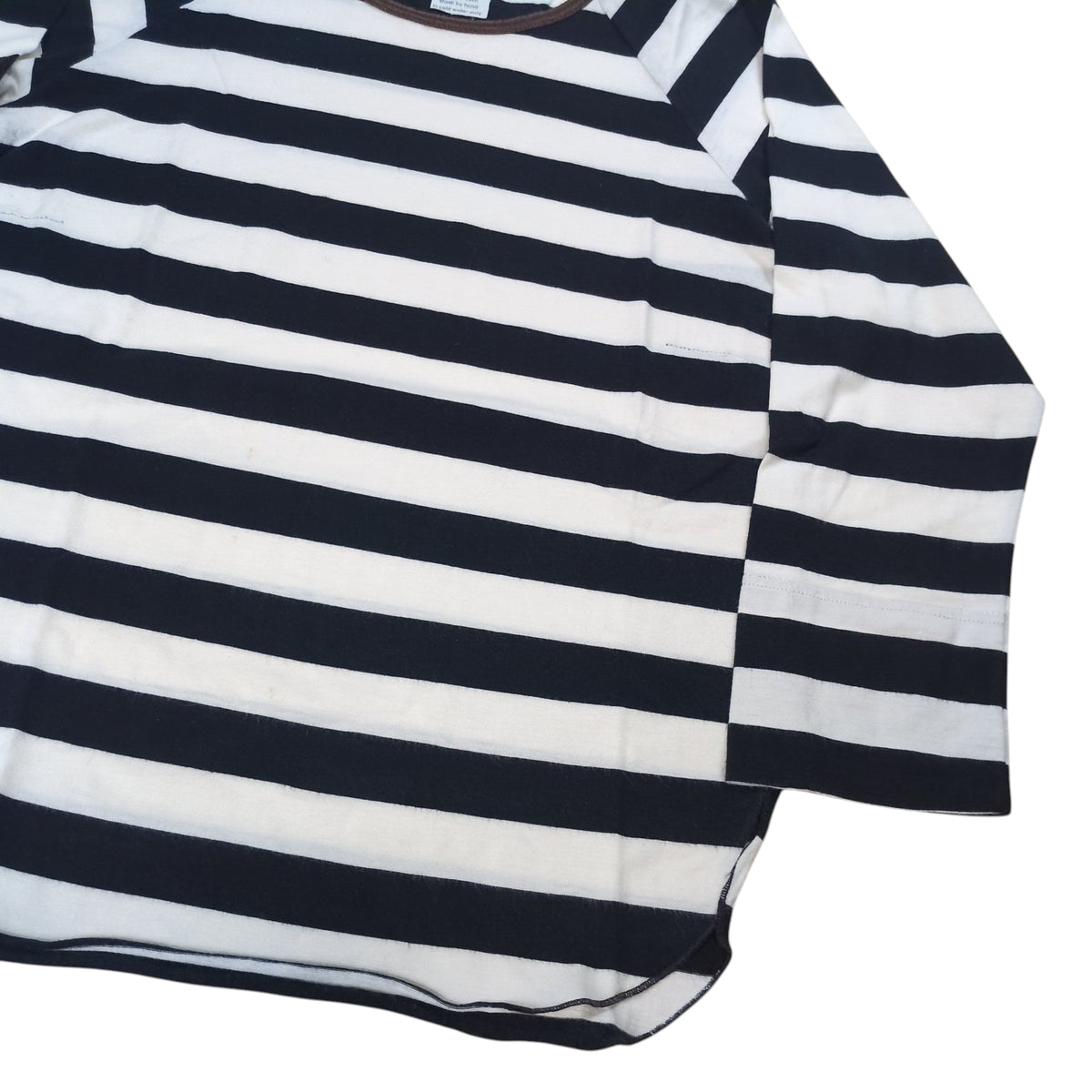 DRIES VAN NOTEN Border Pattern Crew Sweatshirt Multi Size S