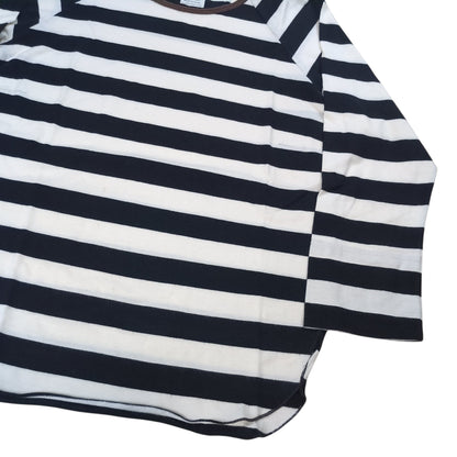 DRIES VAN NOTEN Border Pattern Crew Sweatshirt Multi Size S