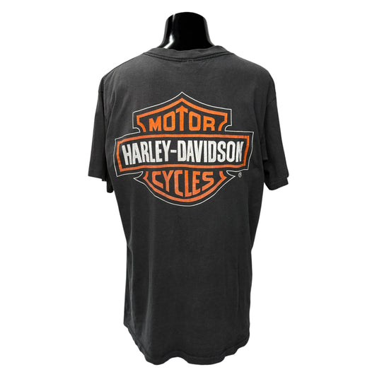 HARLEY-DAVIDSON 90s Vintage "IMMORTAL EAGLE" T-Shirt Size L