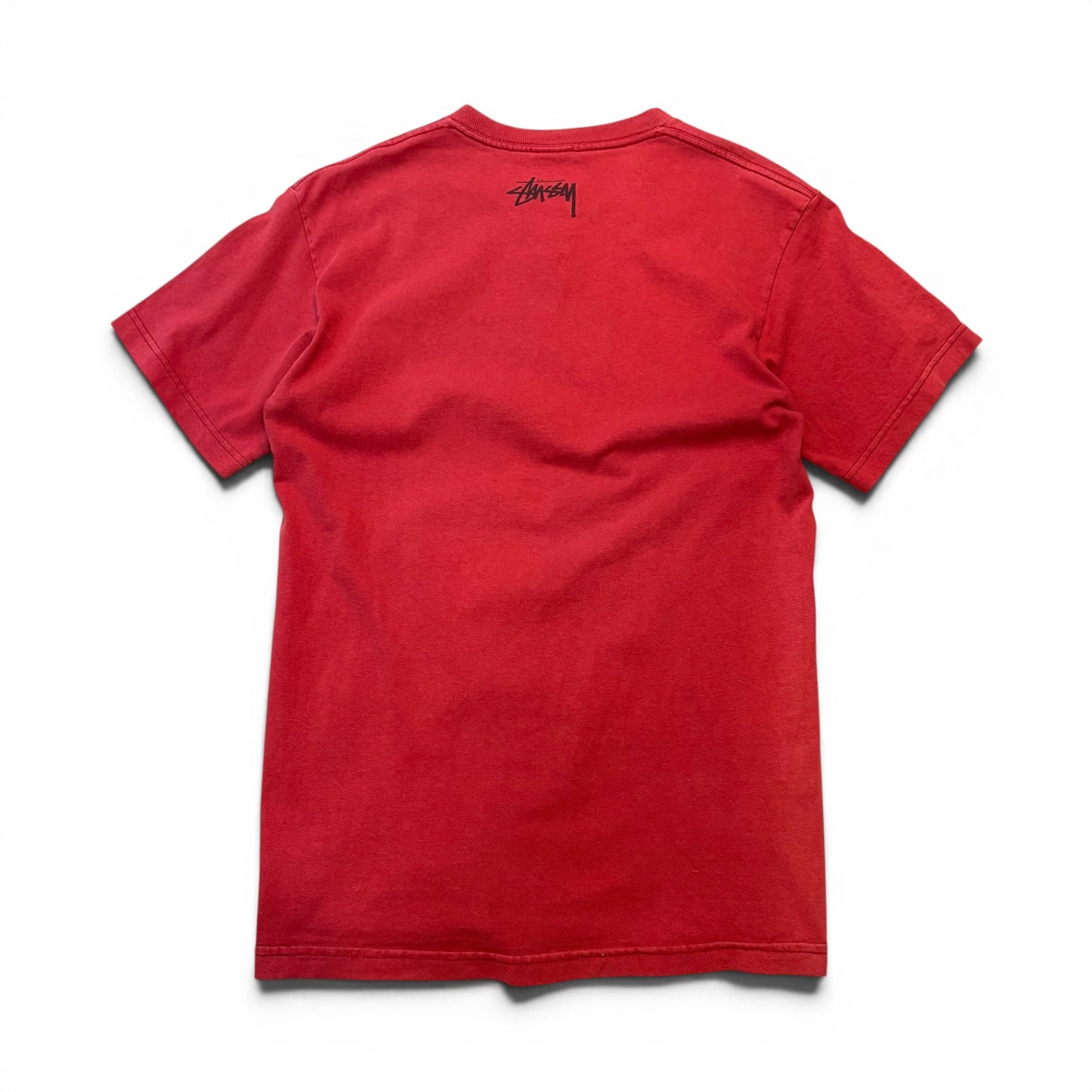 Vintage Stussy 00s Skull Scooter Shawn Logo Tee Size M