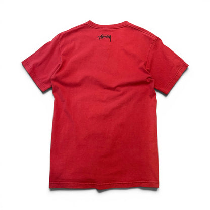 Vintage Stussy 00s Skull Scooter Shawn Logo Tee Size M