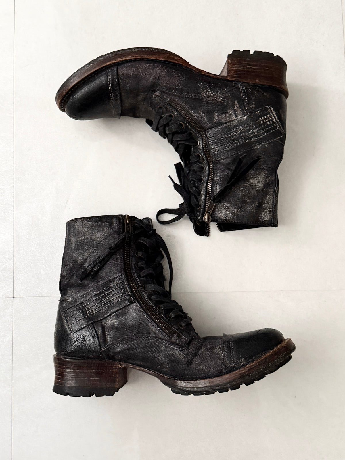 whoop-de-doo Double Zip Fade Boots Size EU 40