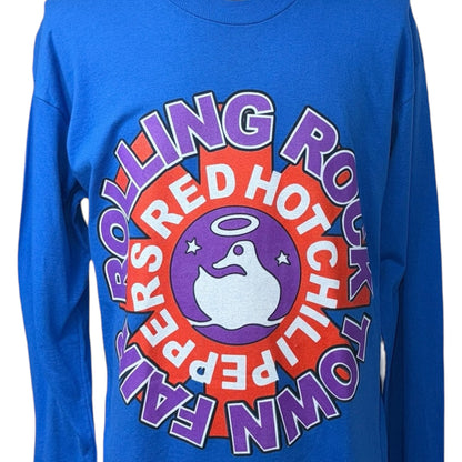 RED HOT CHILI PEPPERS ROLLING ROCK TOWN FAIR T-Shirt Red Size L