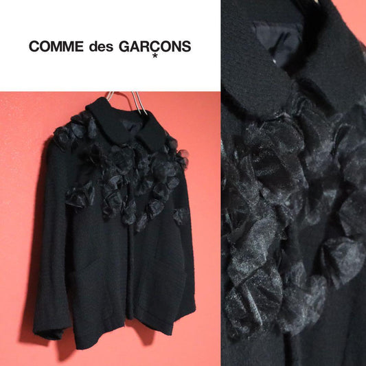 Comme des Garcons 99SS Floral Decorated Round Size FREE