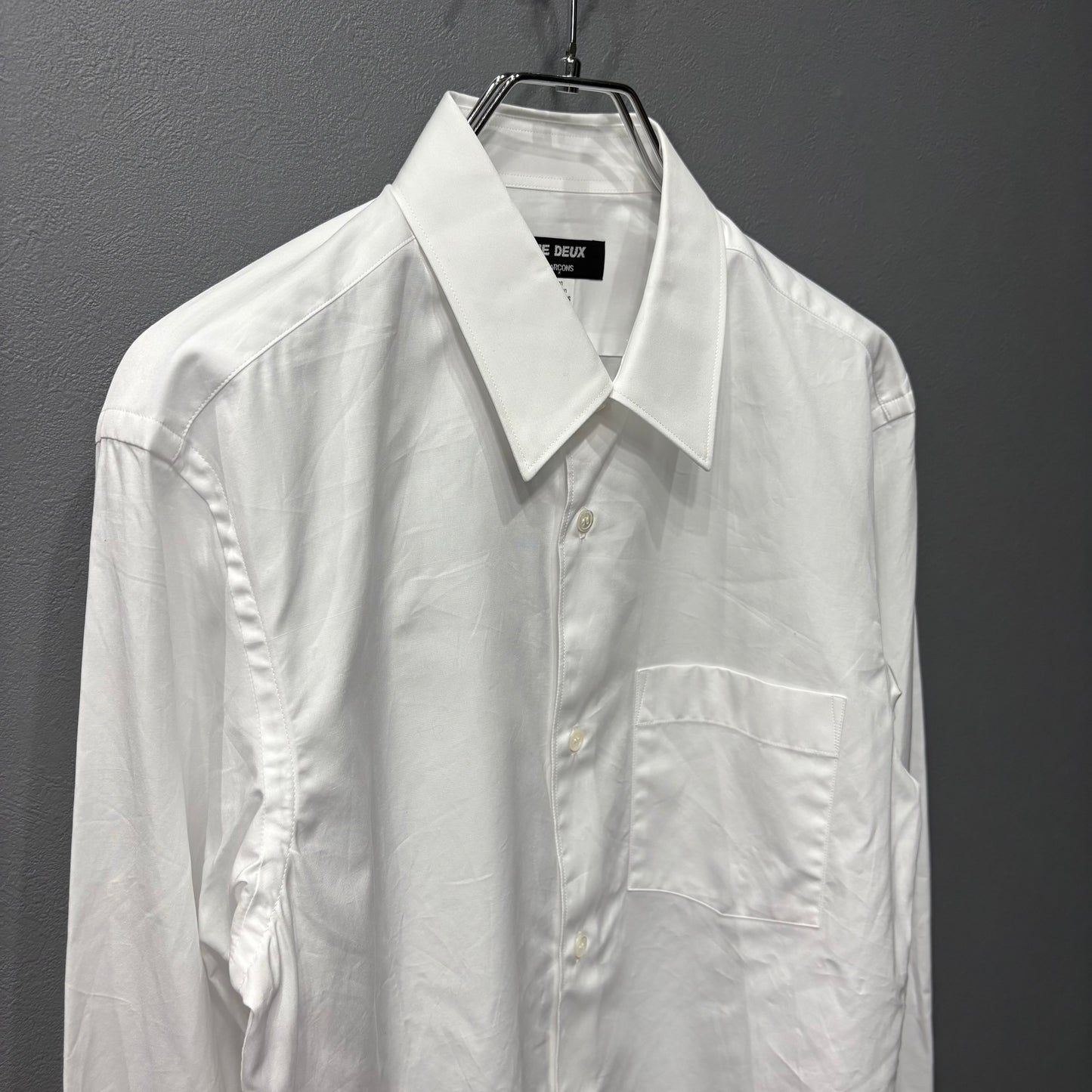 COMME des GARCONS HOMME DEUX 2020 Broadcloth Shirt Size XS