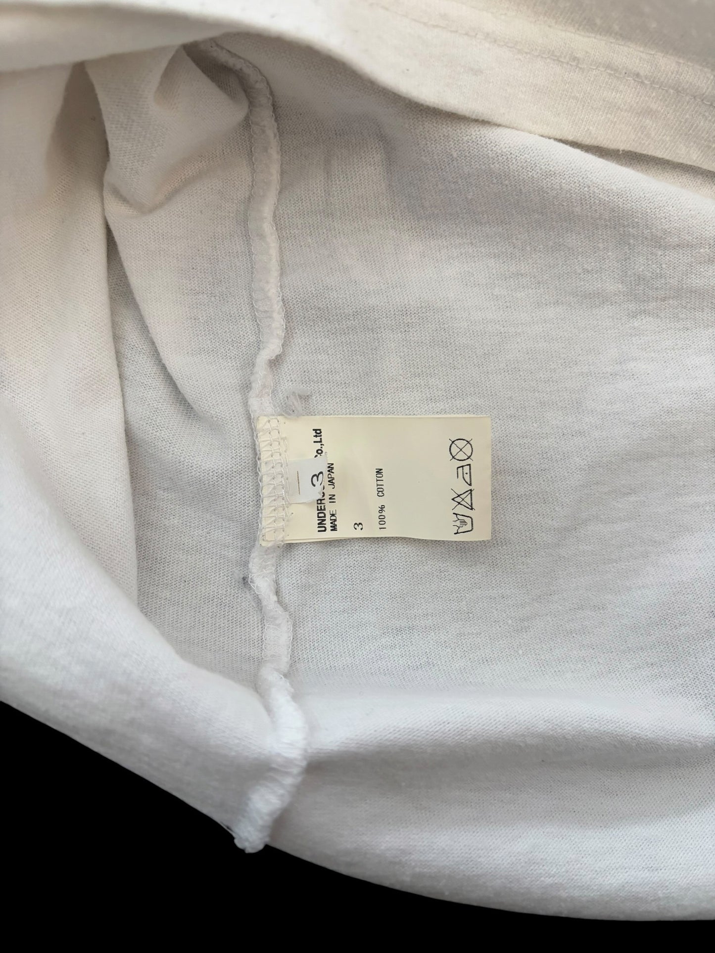 UNDERCOVER THE GREATEST SCAB GIZ Logo T-Shirt 16SS Size M