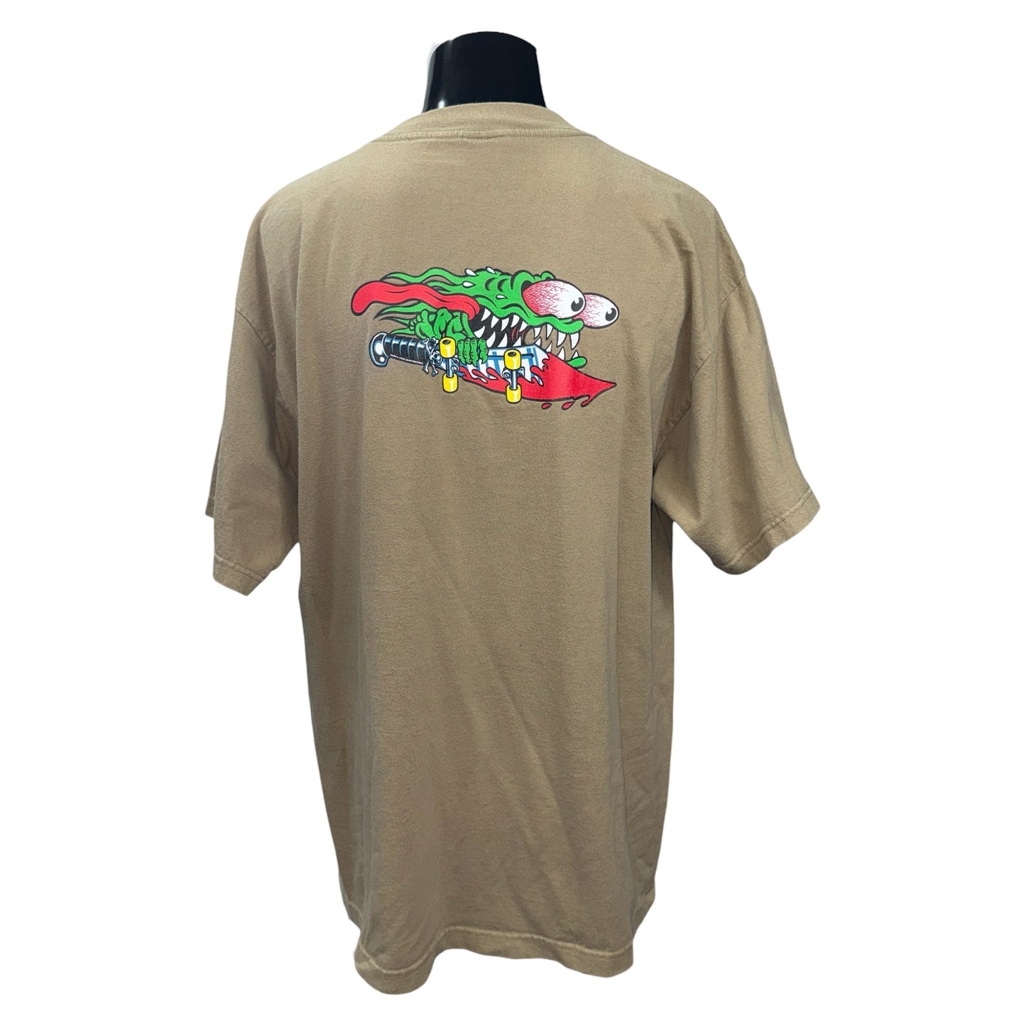 Vintage SANTA CRUZ 90s 25th ANNIVERSARY SLASHER Size XL