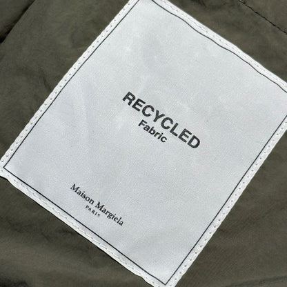 MAISON MARGIELA 20AW Padded No Collar Jacket Olive Size 46