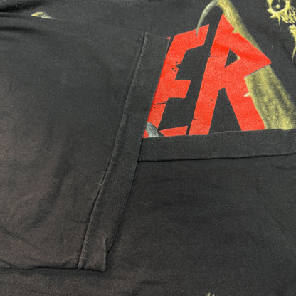 Slayer 90s DAWN OF THE BEAST All-Over Print T-Shirt Size XL