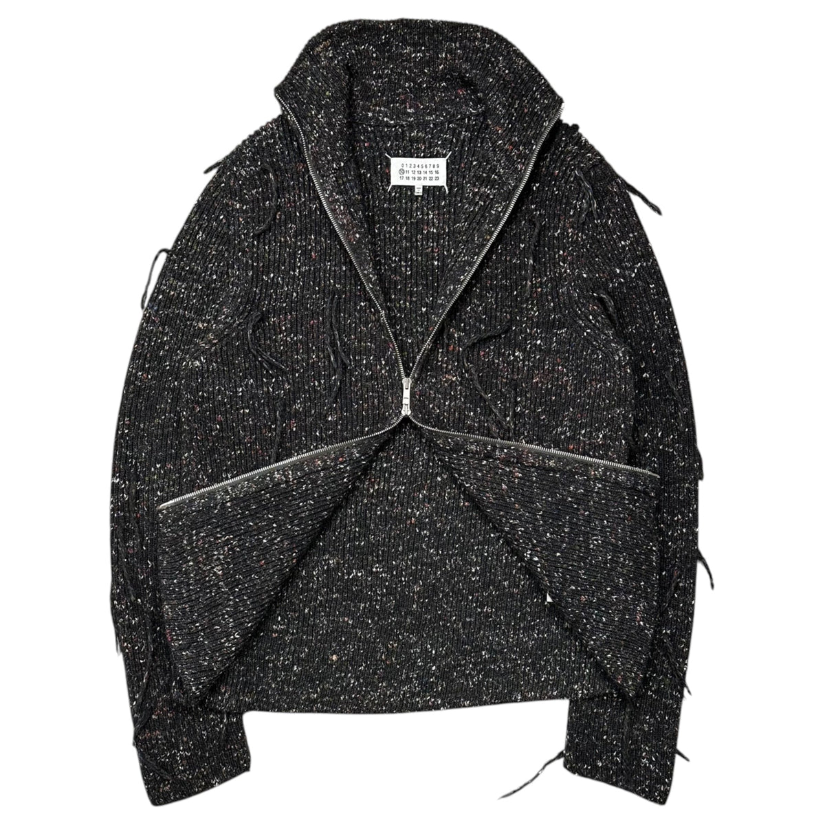 MAISON MARGIELA 17AW Frayed Drivers Knit Size M