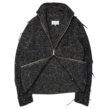 MAISON MARGIELA 17AW Frayed Drivers Knit Size M