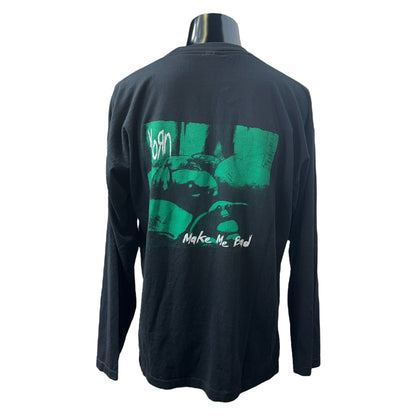 KORN Make Me Bad Long Sleeve T-Shirt Size XL