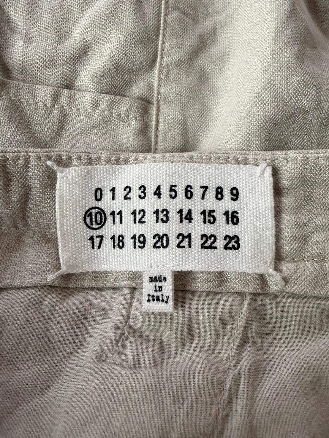 Maison Martin Margiela SS12 Cotton Pocket Shorts Size 44