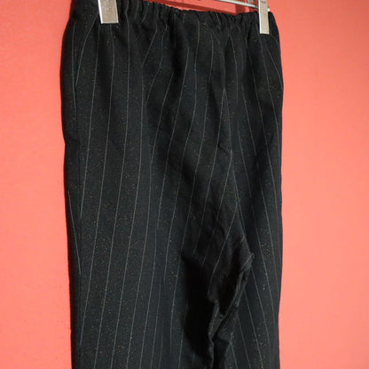 Comme des Garcons 99AW Black & Gold Lame Striped Size M