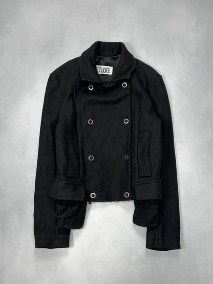 Maison Margiela (FW06) Cut Off Cropped Pea Coat Size 38