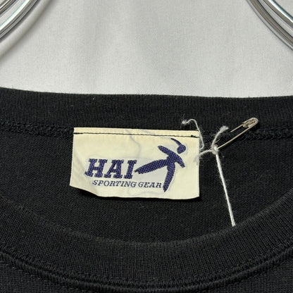 HAI SPORTING GEAR(ISSEY MIYAKE 80s T-Shirt Black Free Size
