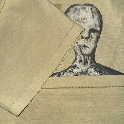 NIRVANA 90s "Incesticide" Kurt Cobain Art T-Shirt Size L