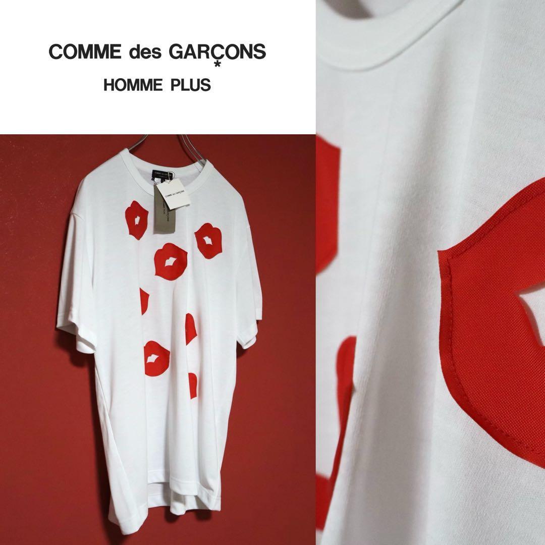 Comme des Garcons Homme Plus 24SS Resin Lip Print Size L