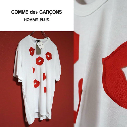 Comme des Garcons Homme Plus 24SS Resin Lip Print Size L