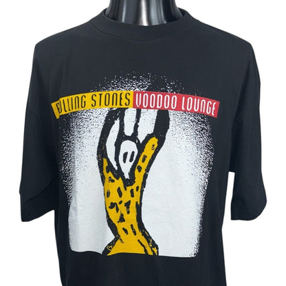 THE ROLLING STONES 90s Vintage Voodoo Lounge T-Shirt Size XL