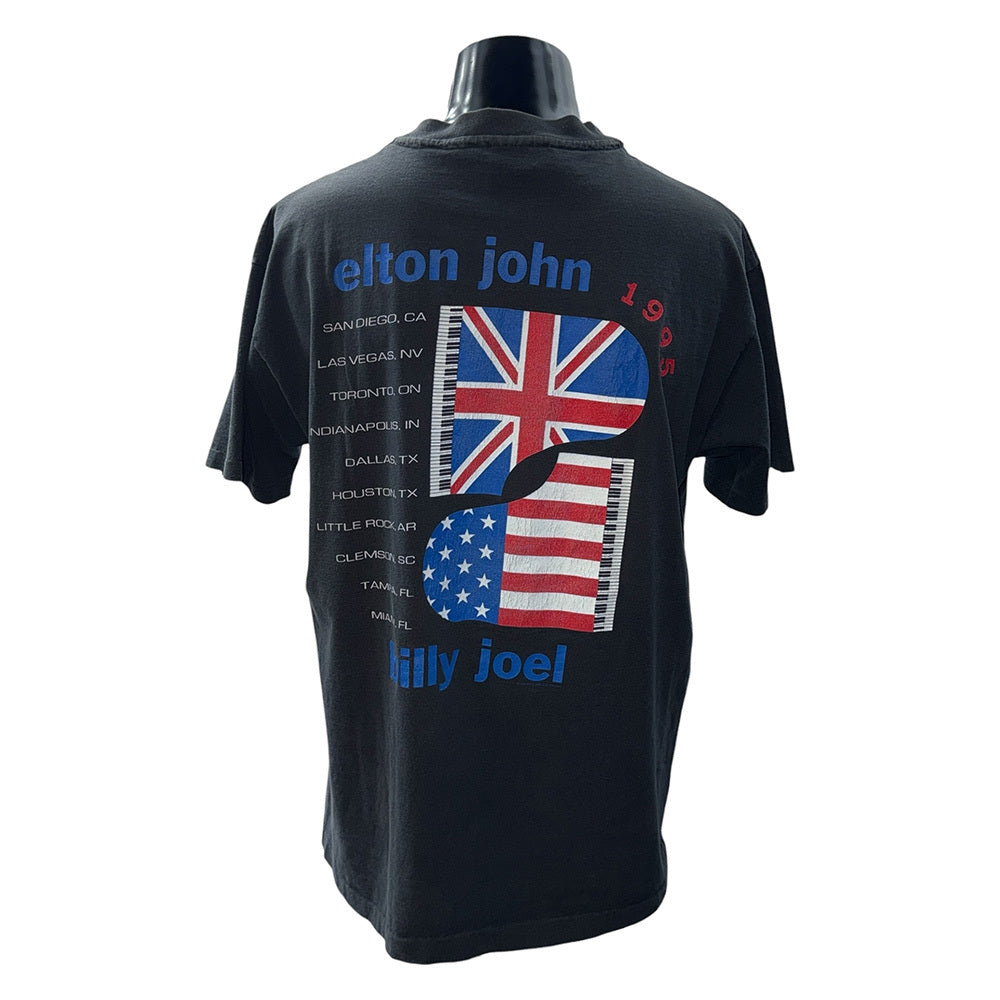 ELTON JOHN x BILLY JOEL T-Shirt Size XL
