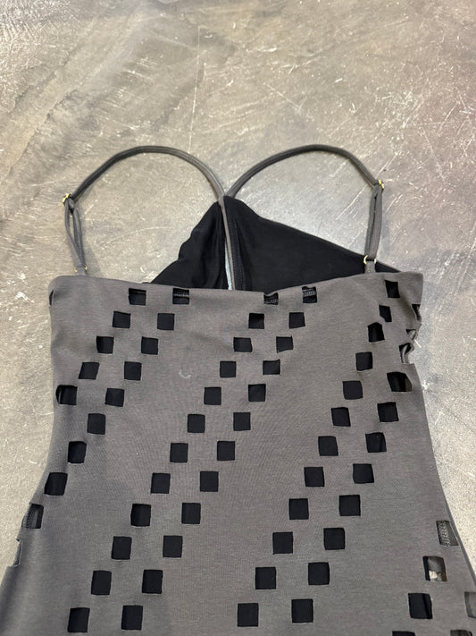 Room SERVICE Dark Gray Cotton Spandex Pants Size S