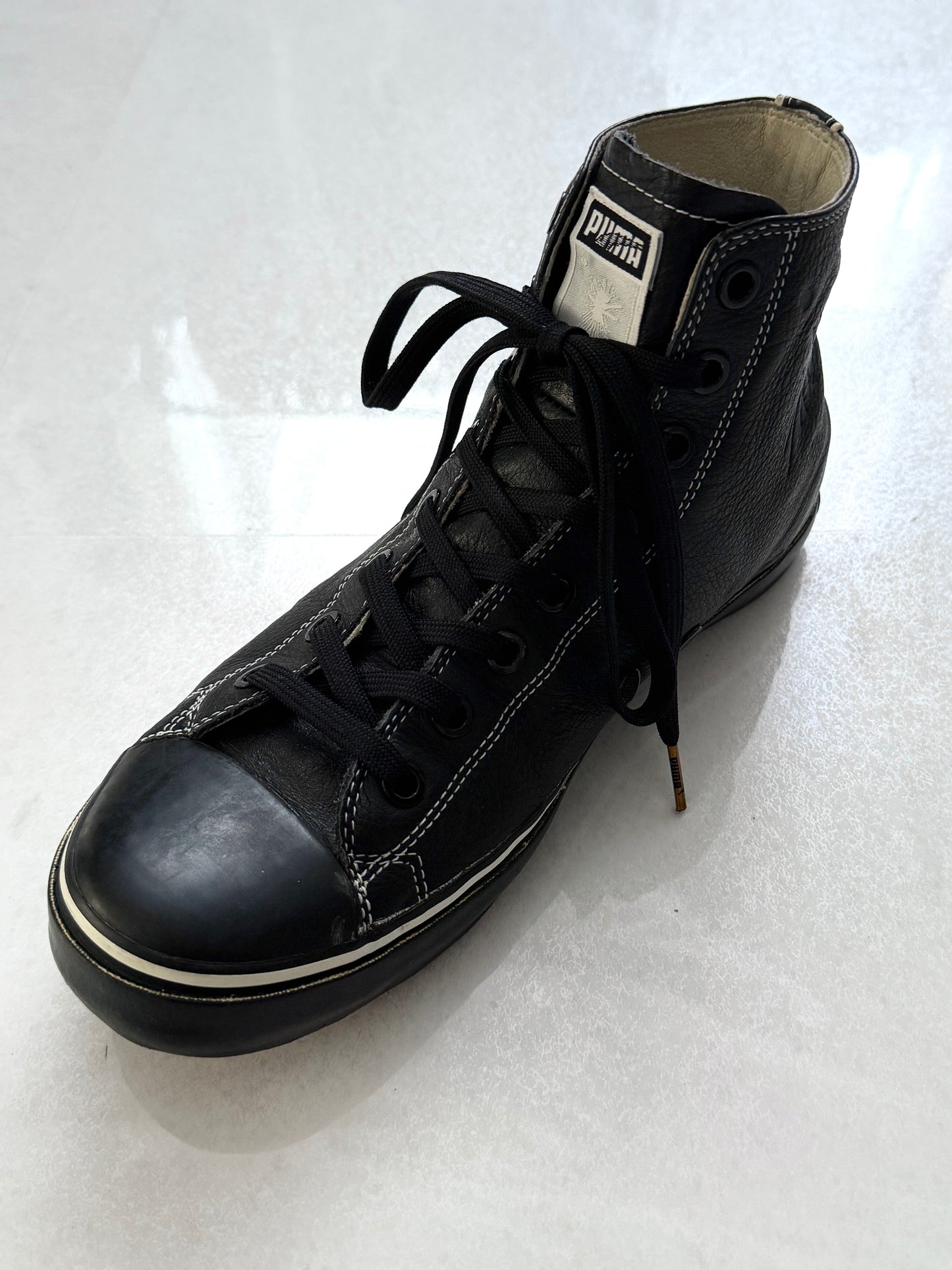 MIHARA YASUHIRO x PUMA Leather High Top Sneakers Size 26cm