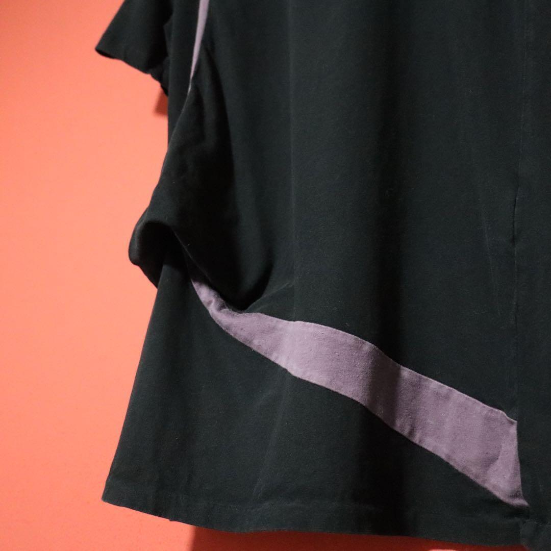 Japanese Brand 17SS RAGNE KIKAS for YY T-Shirt Black Size 2