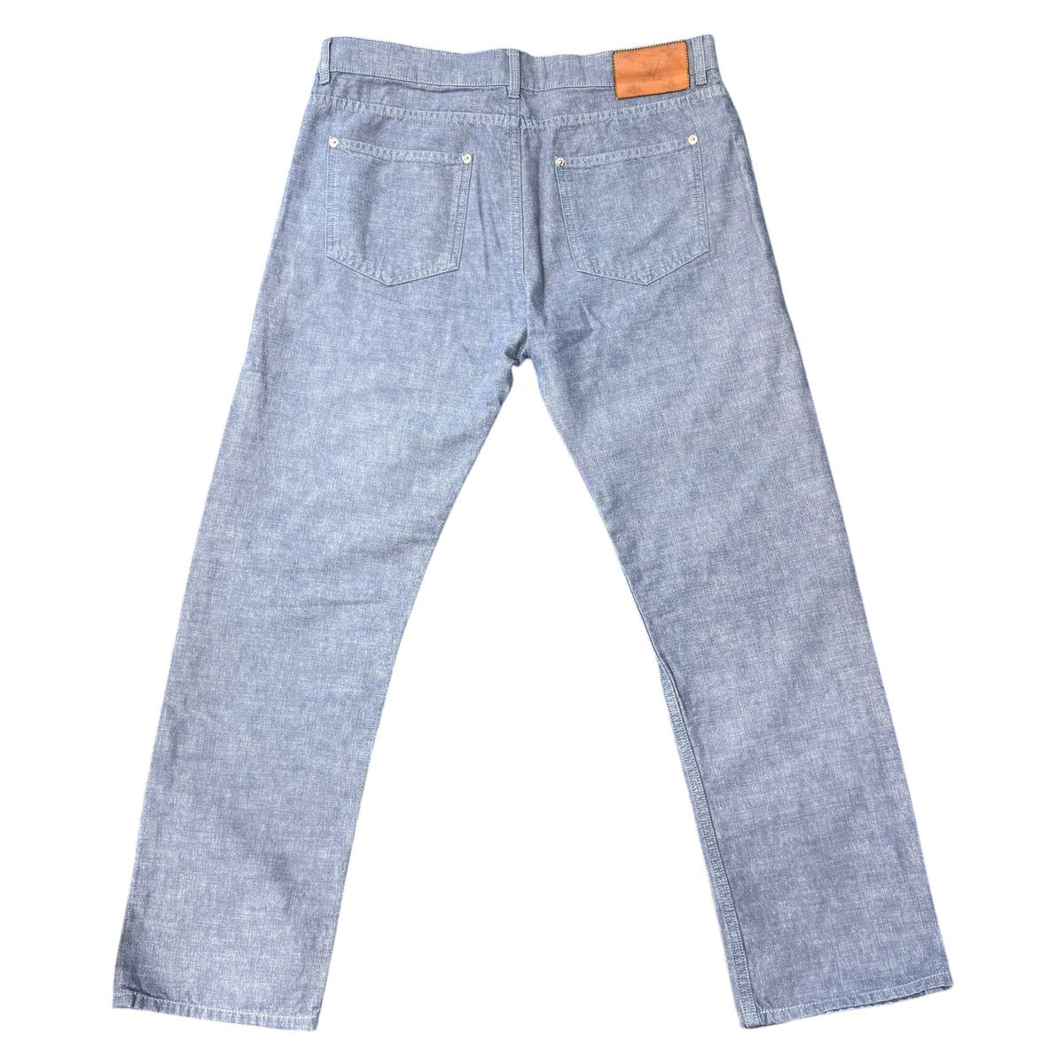 LOUIS VUITTON LV Logo Embroidered Denim Jeans Size 32