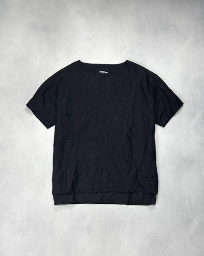 Isamu Katayama Backlash Cowhide Seam Linen Tee Size L