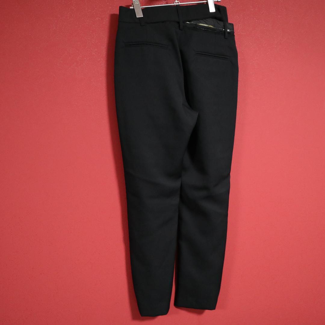 DELADA Black Slim Detail Trousers Size 46