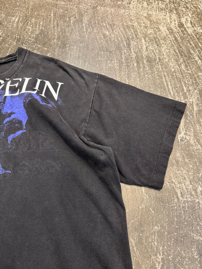 Led Zeppelin Pink Floyd Marilyn Manson PRINT T-Shirt Size L