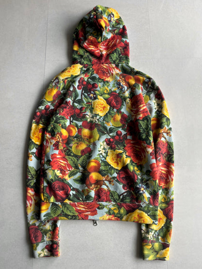 Joyrich Double Zip Cotton Hoodie Multi Size S