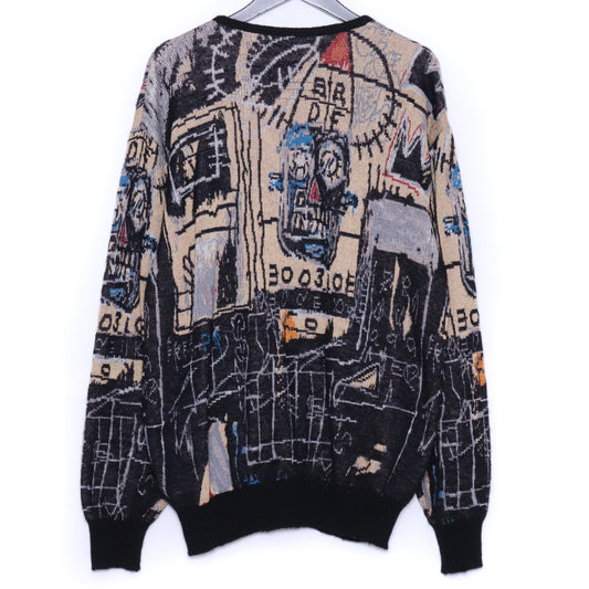 WACKO MARIA 22AW Basquiat Mohair Cardigan Black Size M