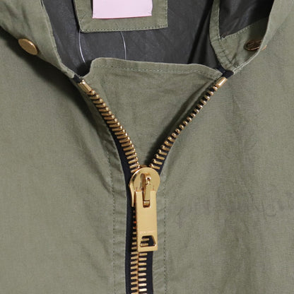 PALM ANGEL 16AW Military Anorak Hoodie Green Size S