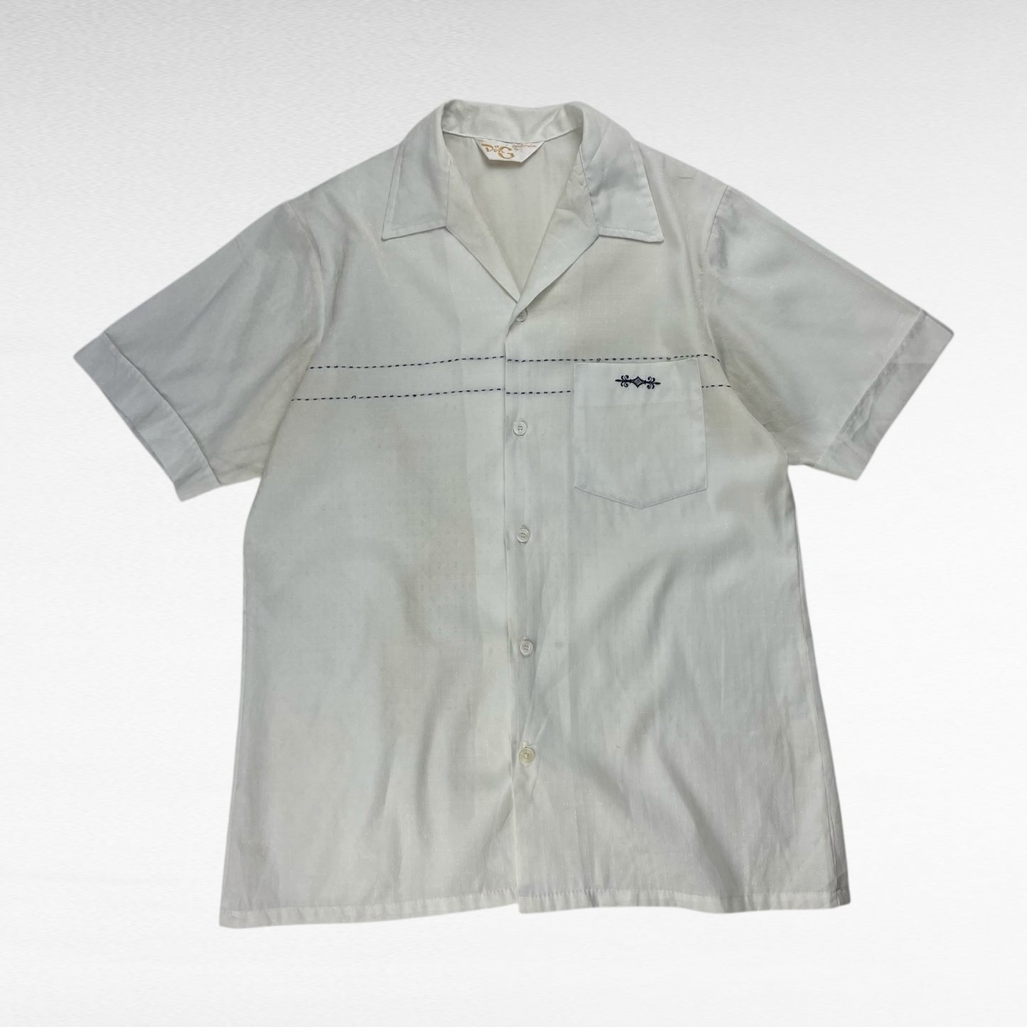 DonG Open Collar Shirt Size M