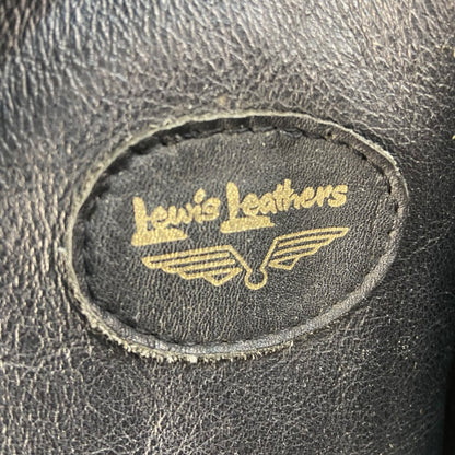 Lewis Leathers 70s Motorcycle jacket Black Size 42