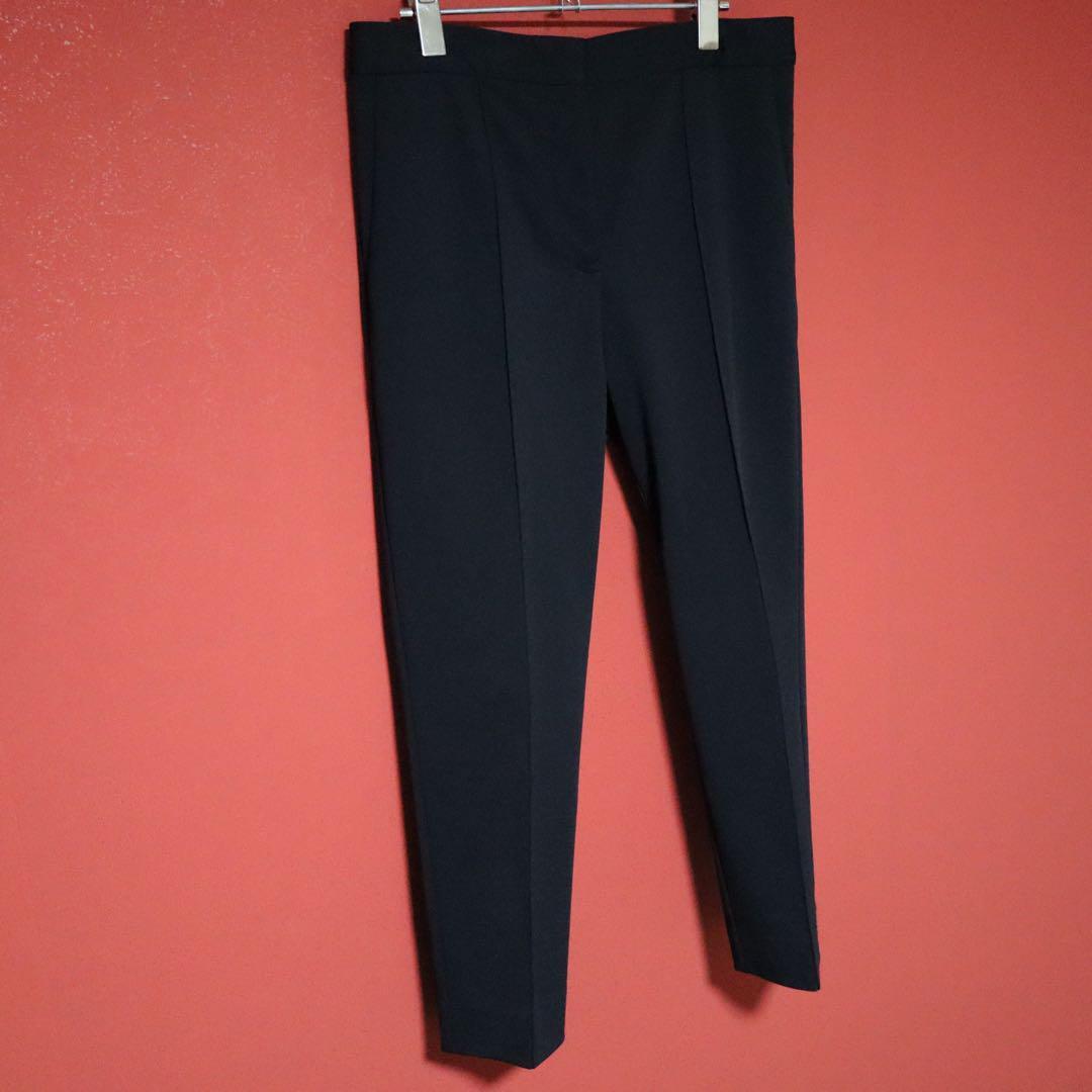 Jil Sander Black Slim Fit Stretch Pants Made in Size 38