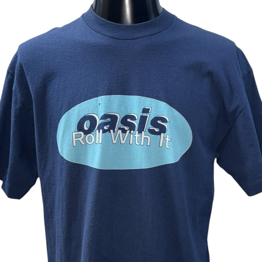 OASIS 90s ''Roll With It '' T-Shirt Size L