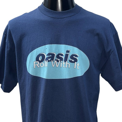OASIS 90s ''Roll With It '' T-Shirt Size L