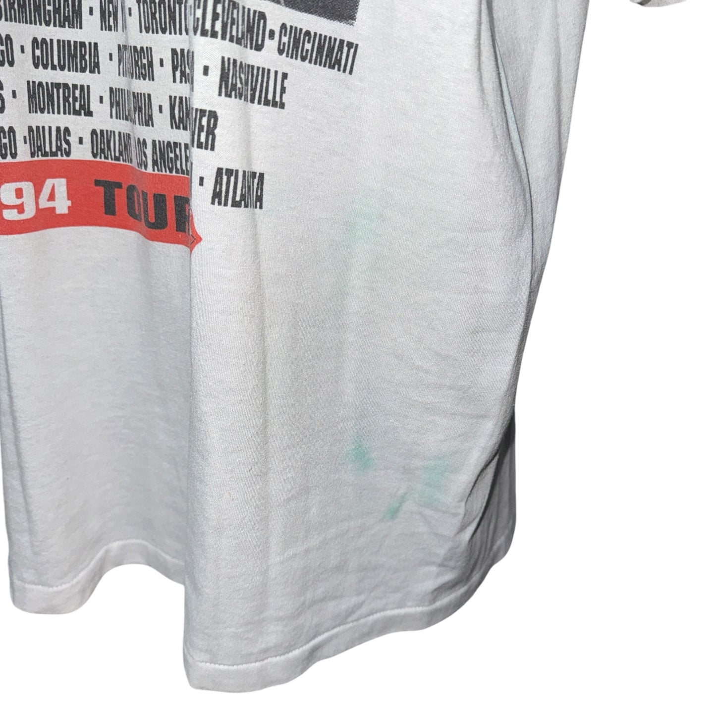ROLLING STONES 90s "Voodoo Lounge" Tour T-Shirt Size XL