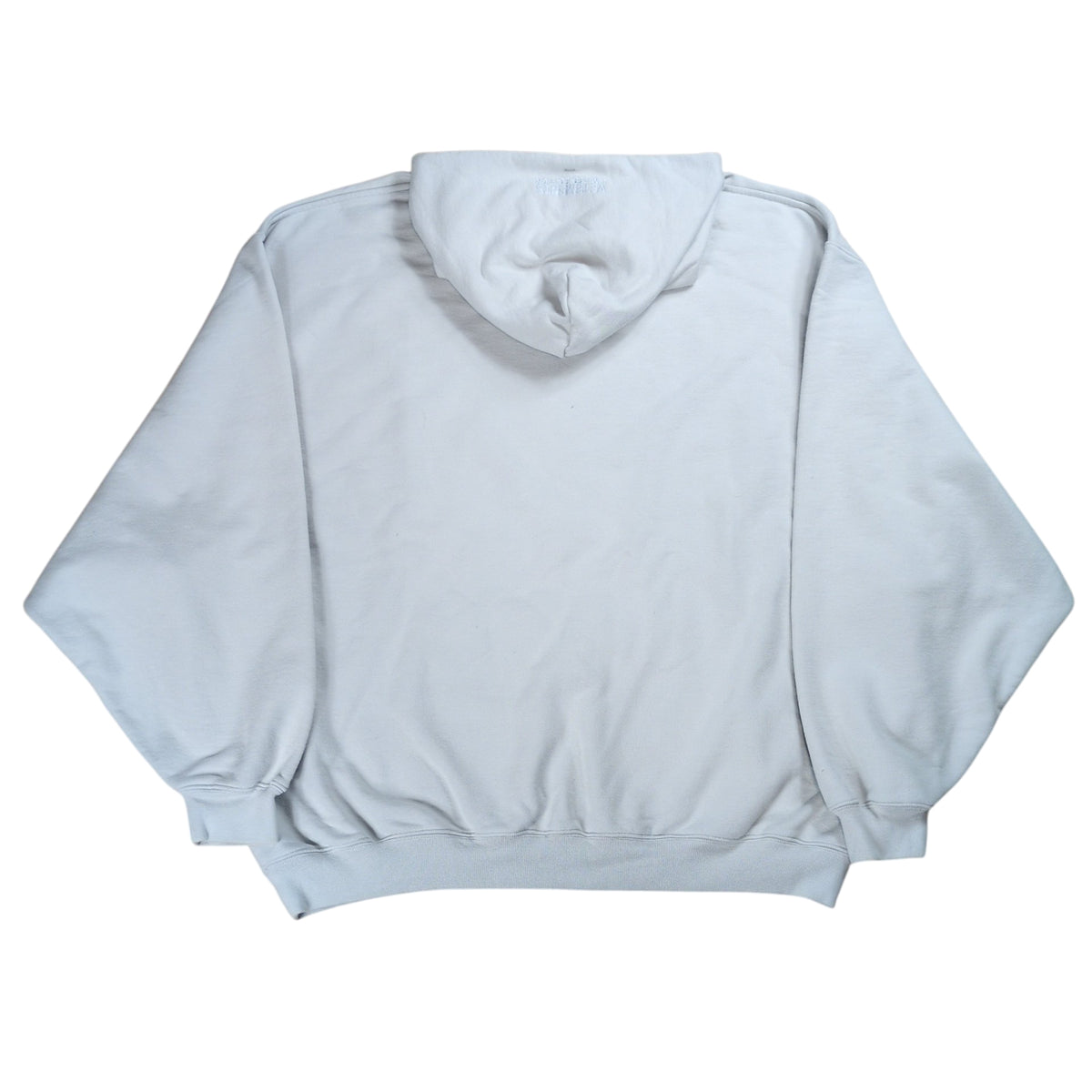 VETEMENTS 23AW Crystals Logo Oversized Hoodie Gray Size S