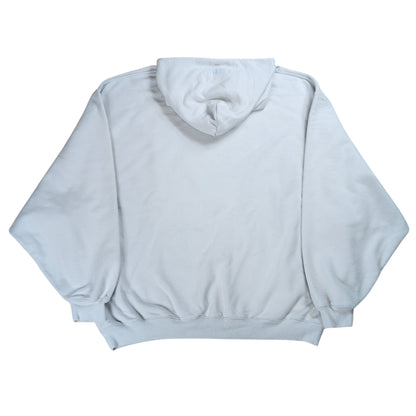 VETEMENTS 23AW Crystals Logo Oversized Hoodie Gray Size S
