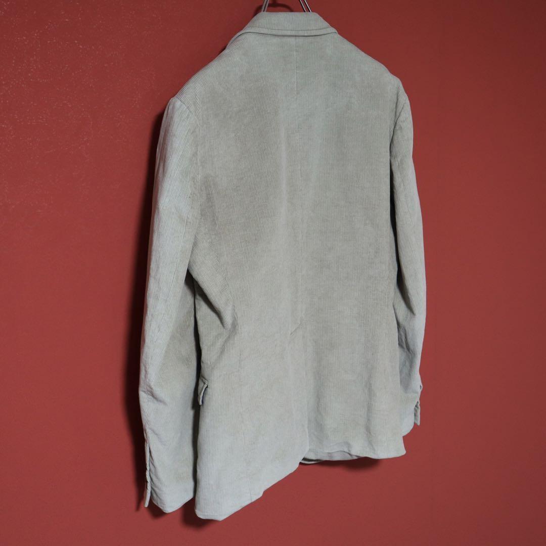 D&G Beige Corduroy Tailored Jacket Size 48