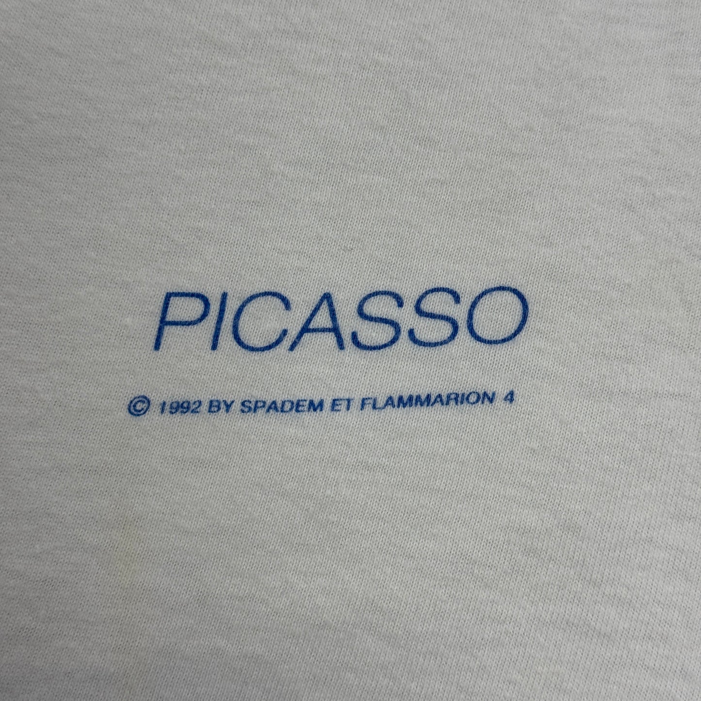 PICASSO 80s 90s Spain Limited Rooster Art T-Shirt Size XL