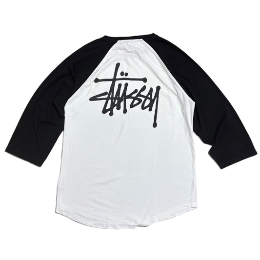 Stussy Raglan Sleeve T-Shirt Size M