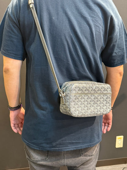 Goyard Cup Vert PM Shoulder Bag Gray