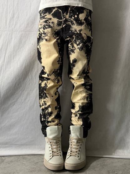 MILKBOY Bleached Splatter Denim Jeans