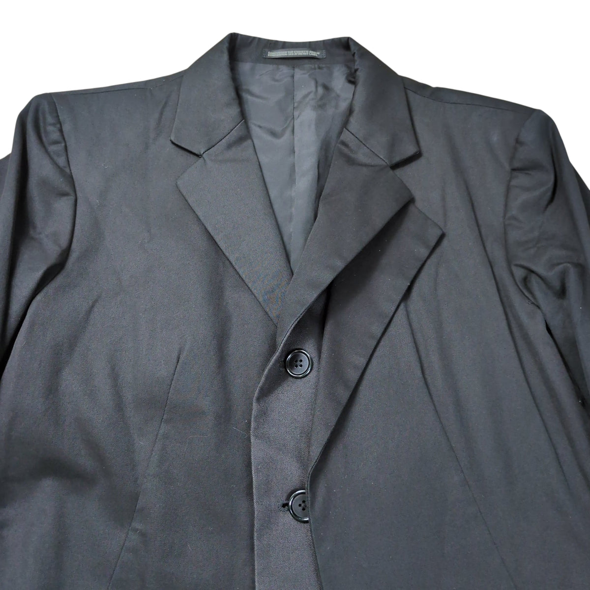Yohji Yamamoto POUR HOMME 07SS Layered Jacket Black Size 3