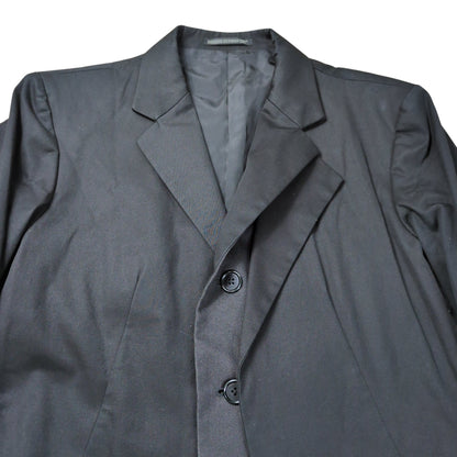 Yohji Yamamoto POUR HOMME 07SS Layered Jacket Black Size 3